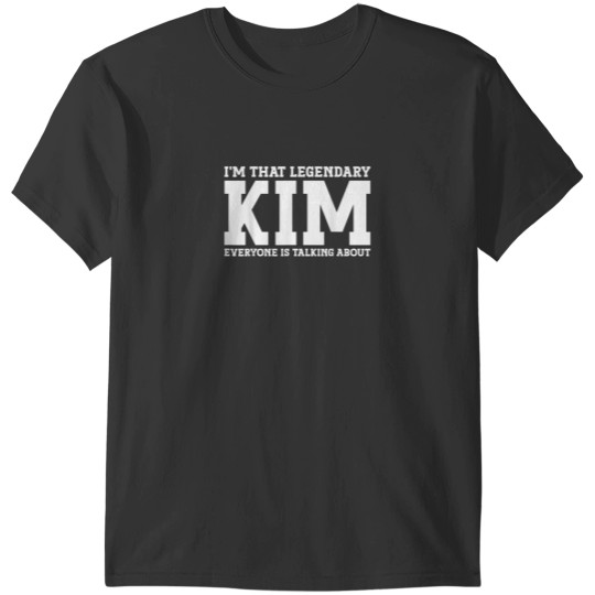 Discover Kim Surname Funny Team Family Last Name Kim T-Shirts