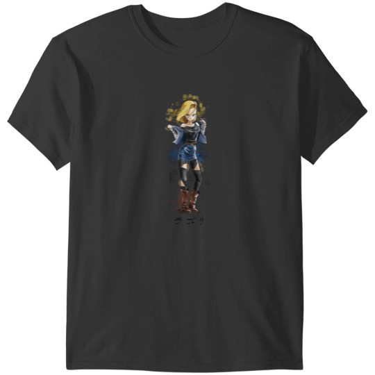 Discover Android 18 Watercolor 3 T-Shirts
