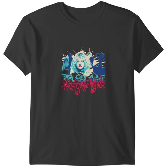 Discover Hole Courtney Love Pretty on the Inside 90s Punk Rock Art Cover Album T-Shirts