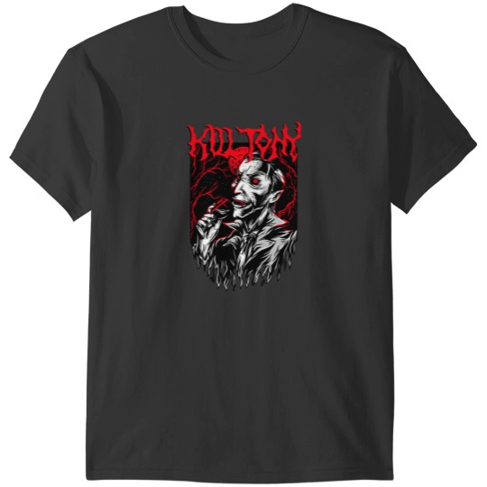Discover Kill Tony Evil podcast vampire T-Shirts