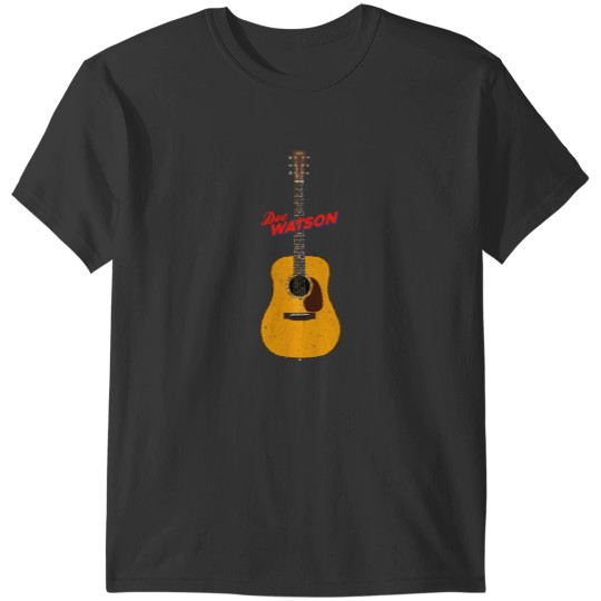 Discover Doc Watson Martin D-18 Acoustic Guitar T-Shirts
