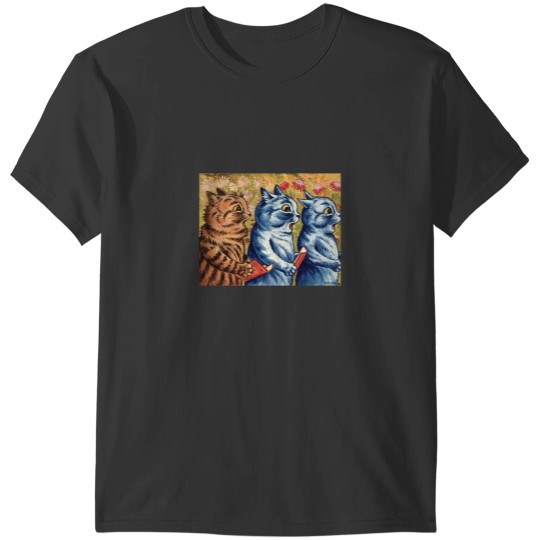 Discover Louis Wain Cat Choir T-Shirts