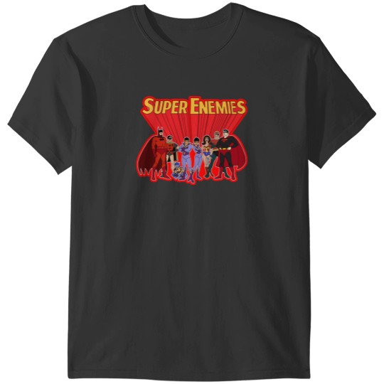 Discover super friends super enemies 2 T-Shirts