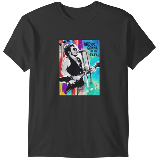 Discover Lenny Kravitz pop art T-Shirts