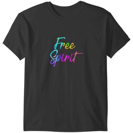 Discover Rainbow Hippie Free Spirit T-Shirts