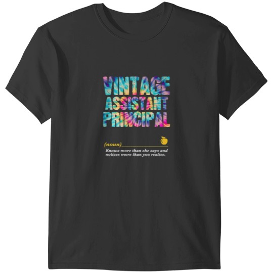 Discover Assistant Principal Appreciation Week Back to School T-Shirts