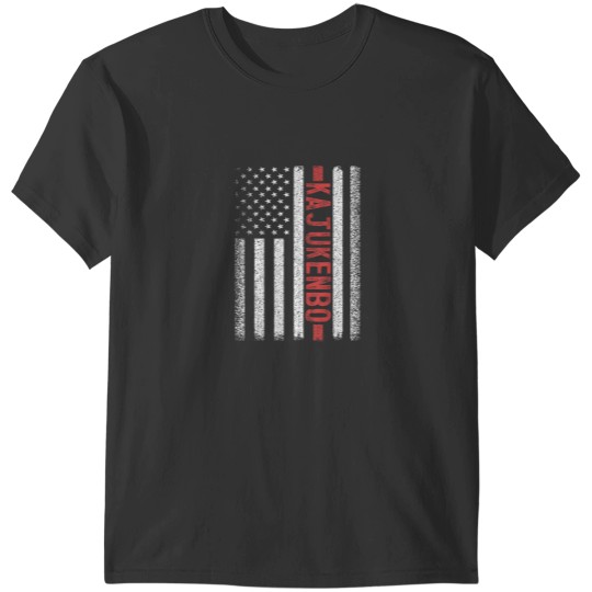 Discover Kajukenbo American Flag 4th of July Hybrid Martial Arts T-Shirts