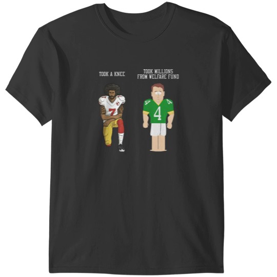Discover Colin Kaepernick & Brett Favre SouthPark T-Shirts
