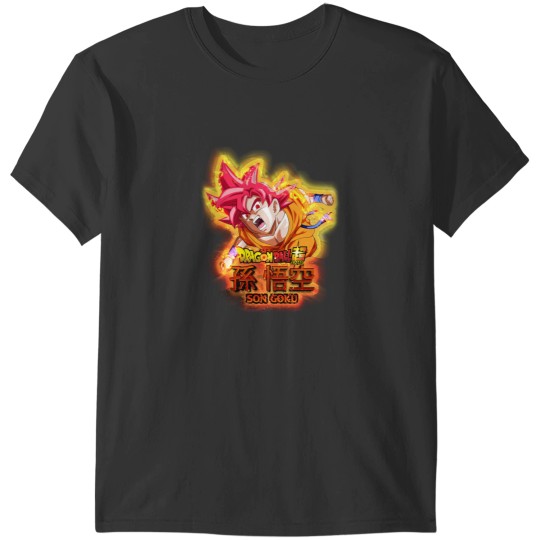 Discover Son Goku Super Saiyan God T-Shirts