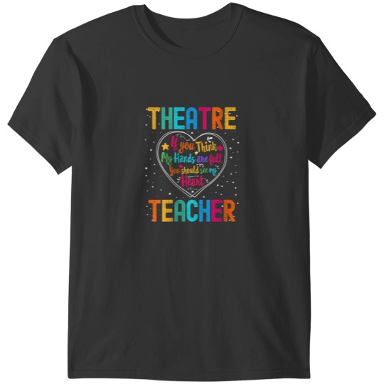 Discover Theatre Teacher Appreciation Week Back to School Heart T-Shirts