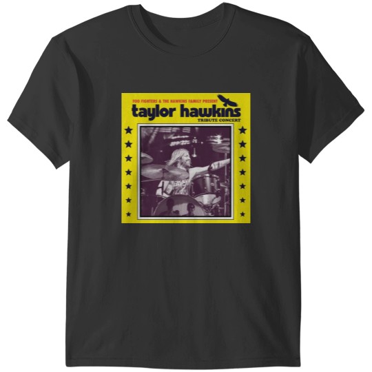 Discover Taylor Hawskin Tribute Concert T-Shirts