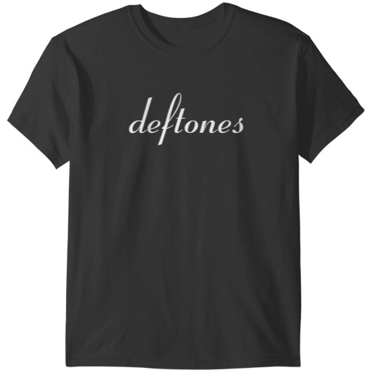 Discover Deftone White Logo Shirts T-Shirts