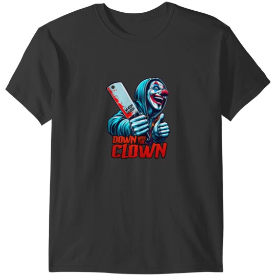 Discover DOWN WITH THE CLOWN Shirt ICP Hatchet Man Juggalette Clothes T-Shirts