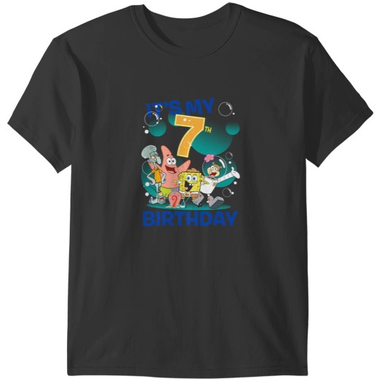 Discover Spongebobb Squarepants It'S My  Birthday Group Shot T-Shirts
