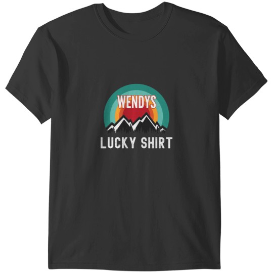 Discover Lucky Wendy Design T-Shirt