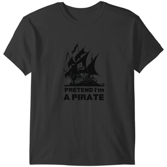 Discover Funny Pirate Pretend Costume T-Shirt