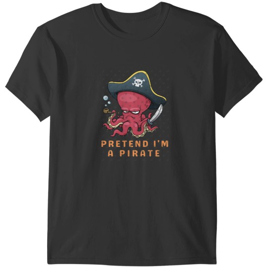 Discover Funny Pirate Pretend Costume T-Shirt Variant