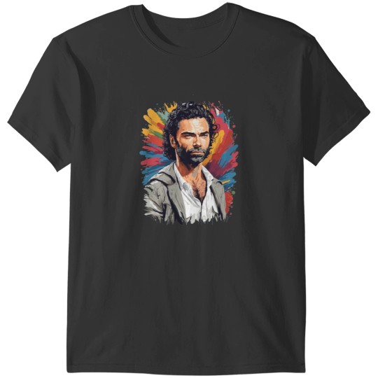 Discover Aidan Turner Illustration 5 Active T-Shirts