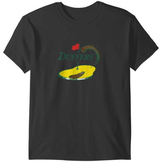 Discover Duffers Funny Golf Fan Graphic Design T-Shirts