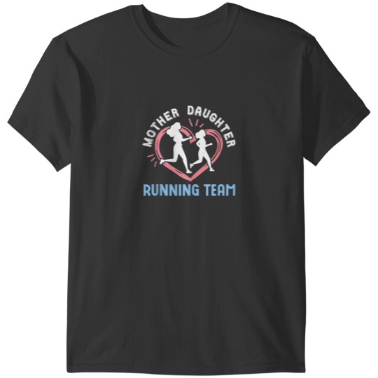 Discover Mother Daughter Running Team 2024 Marathon Runner Family T-Shirts