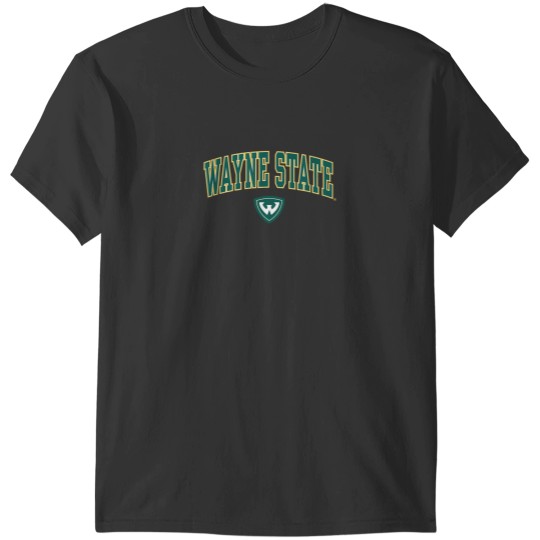 Discover Wayne State Warriors Arch Over Officially Licens T-Shirts