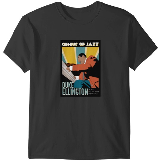 Discover Duke Ellington Original Jazz Poster T-Shirts