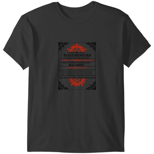 Discover Winchesters The Road so far T-Shirts