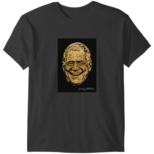 Discover David Letterman portrait T-Shirts