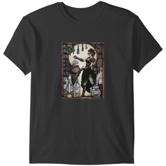 Discover Ezlynn the Industrial Witch by Bobbie Berendson W T-Shirts