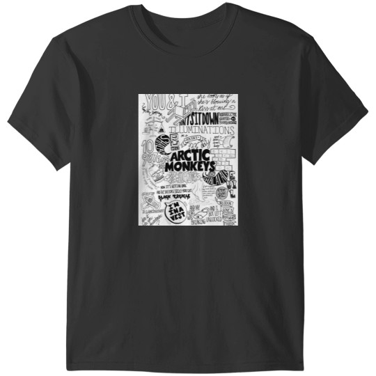 Discover Arctic Monkeys-Arctic Monkeys T-Shirts