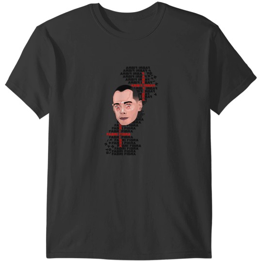 Discover Fabri Fibra art rap pop italy italia words parole fibra music musica love odio ritratto Premium Sh T-Shirts