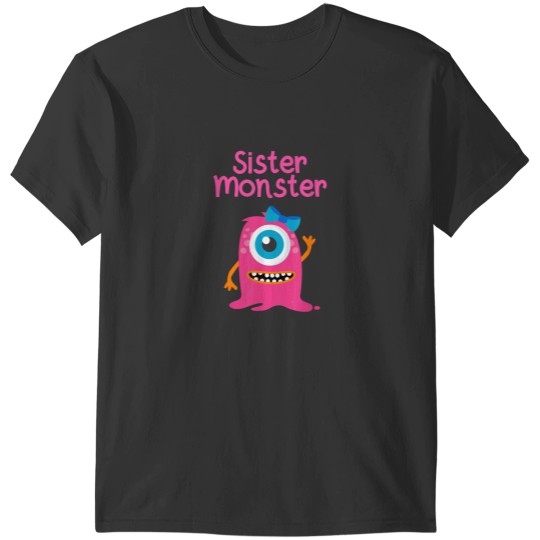Discover Monster T Shirt for Girls and Sisters 7304 T-Shirts