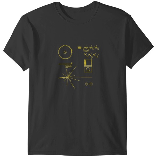 Discover Nasa Golden Record Voyager T-Shirts