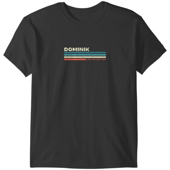Discover Dominik Customized Personalized Name Funny Birthday T-Shirts