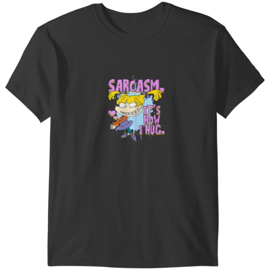 Discover Mademark x Rugrats Angelica Sarcasm Its How I Hug T-Shirts