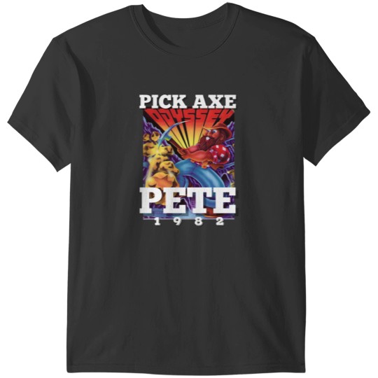 Discover Pickaxe Pete Odyssey 2  video game system graphic design T-Shirts