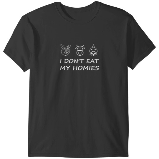 Discover I Dont Eat My Homies Vegan Shirts For Women T-Shirts