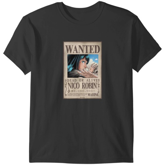 Discover WANTED NICO ROBIN T-Shirts