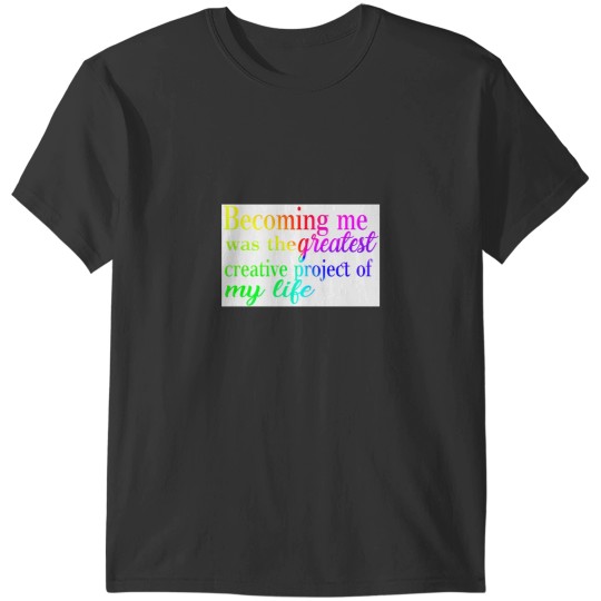 Discover Becoming me was the greatest creative project of my life Baseball ¾ Sleeve T-Shirts