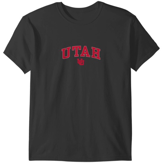Discover Utah Utes Arch Over White Officially Licensed T-Shirts