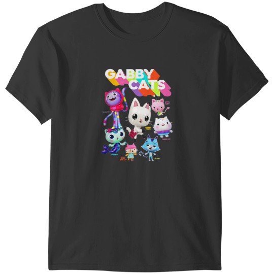 Discover Kids Gabbys Dollhouse Gabby Cats Gabbys T-Shirts