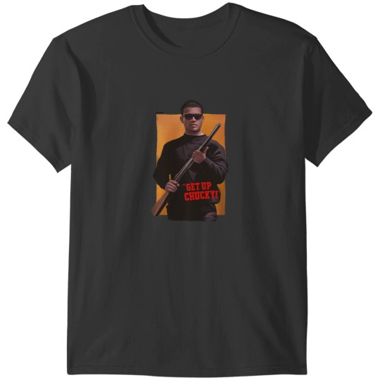 Discover Get Up Chucky! Blood In Blood Out Essential T-Shirts