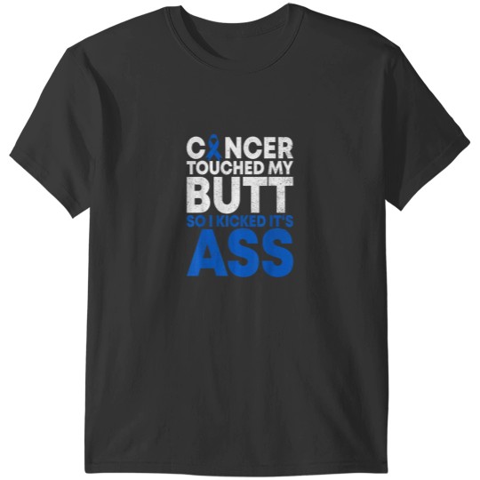 Discover Funny Colon Cancer Survivor Cancer Awareness Ribbon T-Shirts