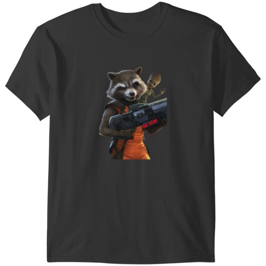 Discover rockets racoon hookeds on a feeling AVENGERSs T-Shirts