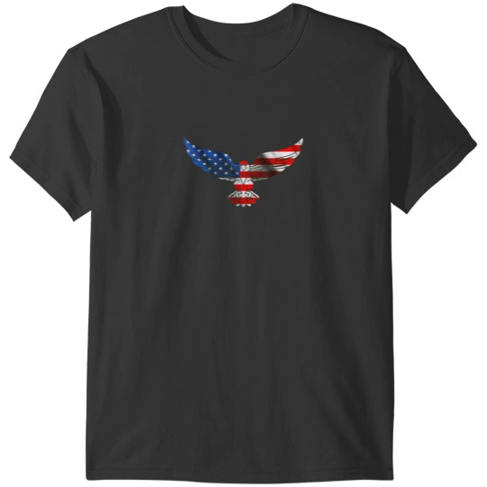Discover US Flag American Pride United States American Bald Eagle T-Shirts