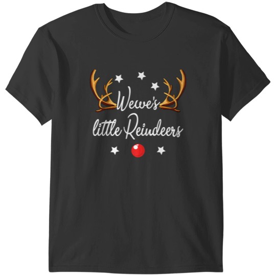 Discover Wewes Little Reindeers Funny Reindeers T-Shirts