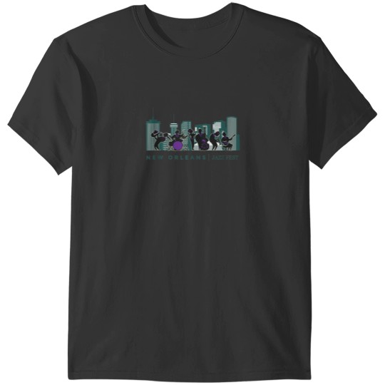 Discover Jazz Music New Orleans Fest Jazz Festival Souvenir T-Shirts