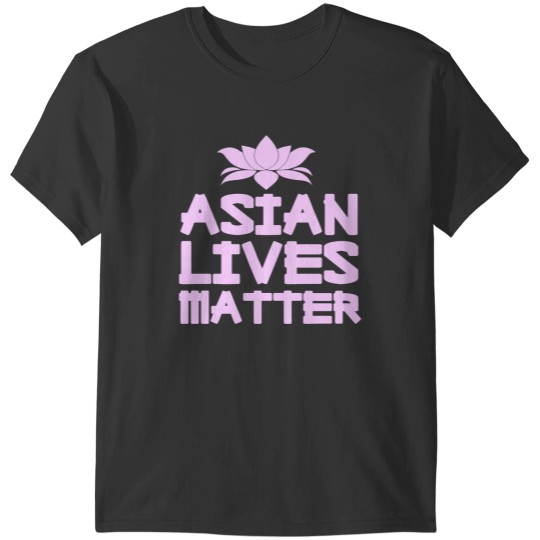 Discover Asian Lives Matter AAPI Proud Asian American Cute Lotus T-Shirts