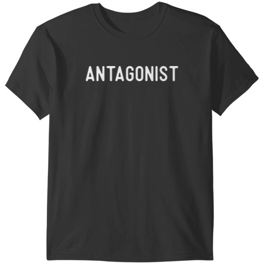 Discover Antagonist Costume Funny Literature Teacher Reading Books Novels Fan Gift T-Shirts