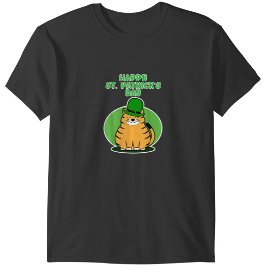 Discover Happy Saint Patricks Day Cat St Patrick day T-Shirts